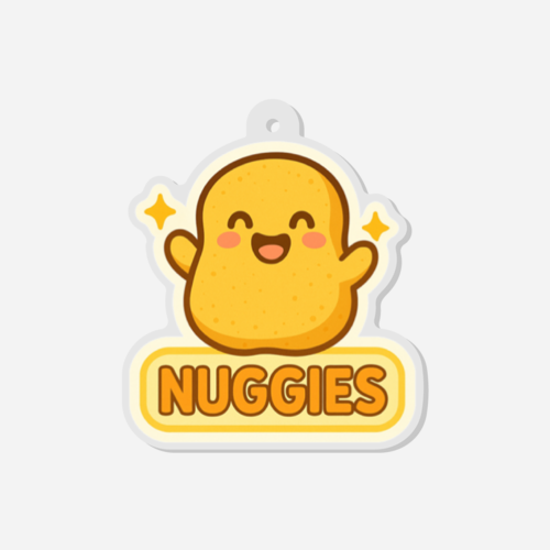 🐥✨ Llavero Oficial de los Nuggies